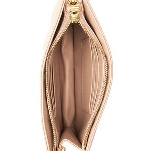 Dior Beige Women's Wallet with Gold Accents
